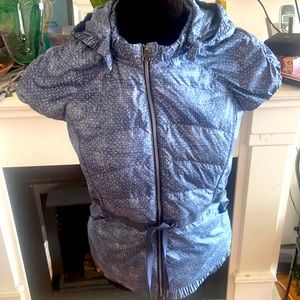 LuluLemon lightweight, princess cap-sleeve, and tie-waist vest